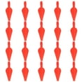 Voiceine 20 Pcs Plastic Archery Arrow Tails Field Target Shooting