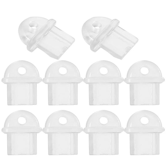 LOLIPPYY 20pcs Phone Charging Port Cover Dust Protection Transparent for Universal Fit Smartphone Users