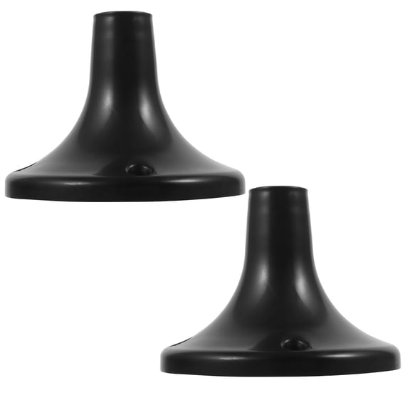 Voiceine 2Pcs Garden Lamp Base Outdoor Lamp Post Base Lawn Light Base Plastic Base for Garden Lawn Lamp