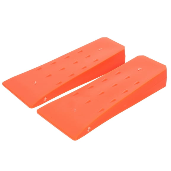 Voiceine 2Pcs Plastic Felling Wedge Gardening Lumbering Tool Portable Woodcutting Chocks