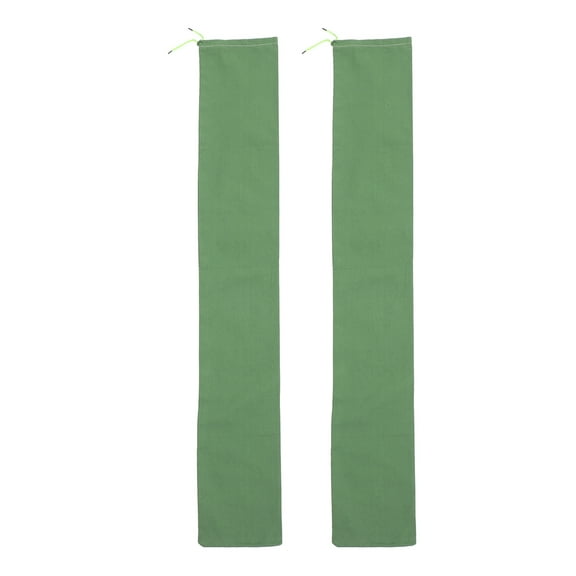 Voiceine 2pcs Flood Prevention Sandbags Reusable Canvas Flood Water Barrier for Indoor and Outdoor to Control Flooding in Rainy Season