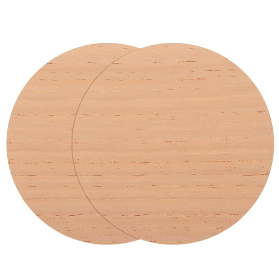 Masteelf Spanish Cedar Dividers for Humidor Crafted from Wood Khaki Color 2pcs Round Sheets