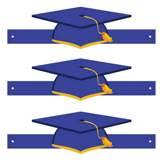 Voiceine 36pcs Graduation Party Diy Hats Paper Graduation Caps Diy Grad Graduation Paper Hats Graduation Ceremony Party Photograph Decoration