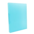thumbnail image 1 of Voiceine 3Pcs A4 Size Document File Folder Punched Hole Binder Multifunctional Loose-Leaf Binder for Student Teachers Blue, 1 of 10