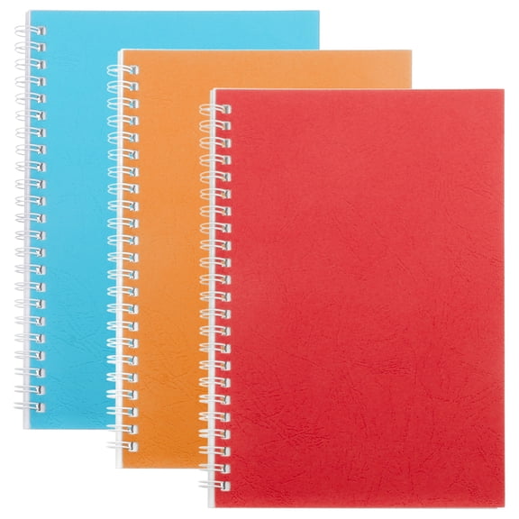 Voiceine 3Pcs Spiral Notepad Planning Notepad Schedule Notepad Writing Notepad Note Taking Notebook