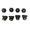thumbnail image 1 of Voiceine 4 Sets Football Helmet Visor Clips And Screws Secure Attachment And Stability For Football Black Plastic Fasteners, 1 of 10