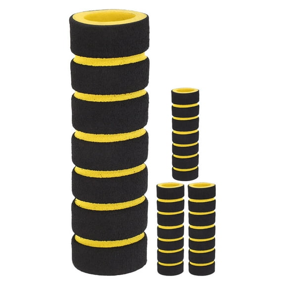 Voiceine 4pcs Soft Sponge Kayak Paddle Grips Sponge Paddle Grips Kayak Paddle Handle Grips Non-Slip Tight Cover Wraps Hand Paddle Grip