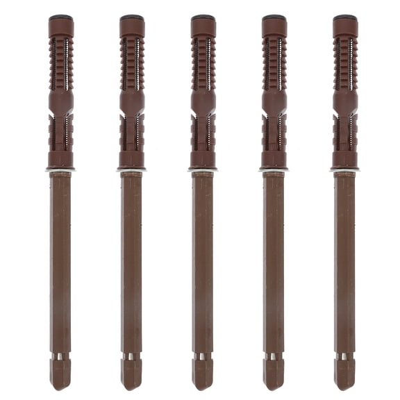 Voiceine 5PCS Floating Shelf Bracket Wall Mounted Iron Storage Shelf Rack Accessory