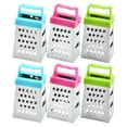 thumbnail image 1 of Voiceine 6Pcs Mini Cheese Grater Stainless Steel Small Box Grater Multi-function Kitchen Gadget, 1 of 11