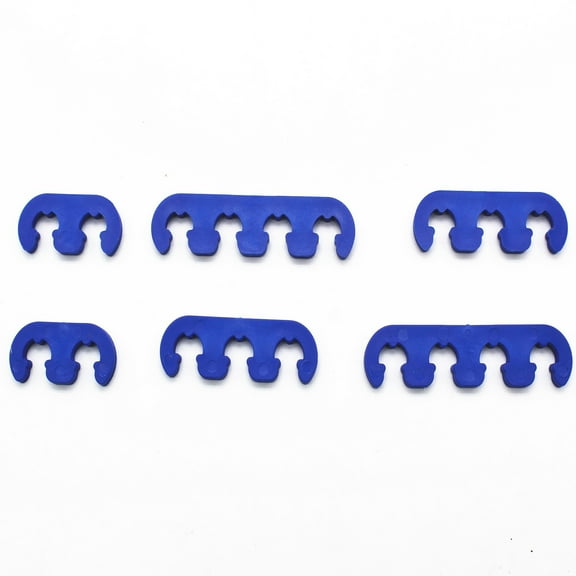 Voiceine 6pcs Spark Plug Wire Separator Spark Plug Wire Holder 7mm to 9mm Spark Plug Wire Wire Spark Plug Wire Separators Compatible with Chevrolet