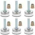 Voiceine 8 Sets Furniture Leveler Adjustable Leg Leveler Outdoor