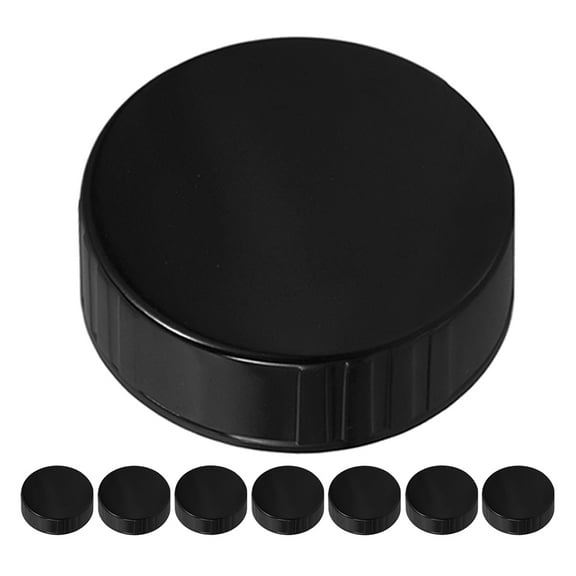 Voiceine 8Pcs Screw Caps Resin Plastic Lids Round Growler Poly Cone Cap Brewing Jug Caps Screw Caps Round Screw Lids Growler Caps for Bottles Jug