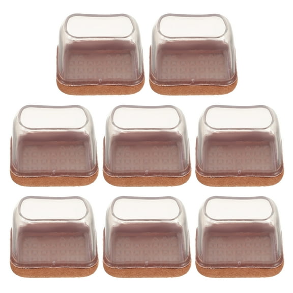 Voiceine 8pcs Chair Caster Cups Furniture Protectors Desk Feet Pads Chair Pads for Sofa Table