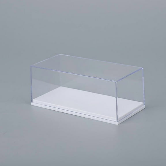 Masteelf Clear Acrylic Display Box for 1/64 Scale Vehicle Case Toy Storage Case for Action Figures Toys Collectibles Protector Box