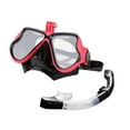 Voiceine Adult Antifog Snorkeling Scuba Diving Mask Tempered Glass