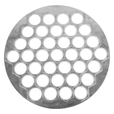 37-Hole Ravioli Dumpling Maker - Food Grade Aluminum Mold With Cutter & Rolling Pin
