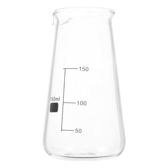 Voiceine Flour Powder Measuring Cup Glass Milk Frothing Pitcher Milk Frothing Cup Glass Milk Pitcher Glass Coffee Mug Espresso Measuring Glass