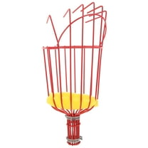 Voiceine Fruit Picker Garden Fruit Basket Harvester Lightweight Fruit Catcher Tool for Pear Lemon Peach Sturdy Basket Picking Tool for Farmer