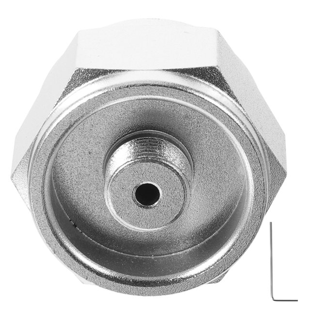 Voiceine Gas Tank Conversion Connector Aluminum Stove Adaptor Propane