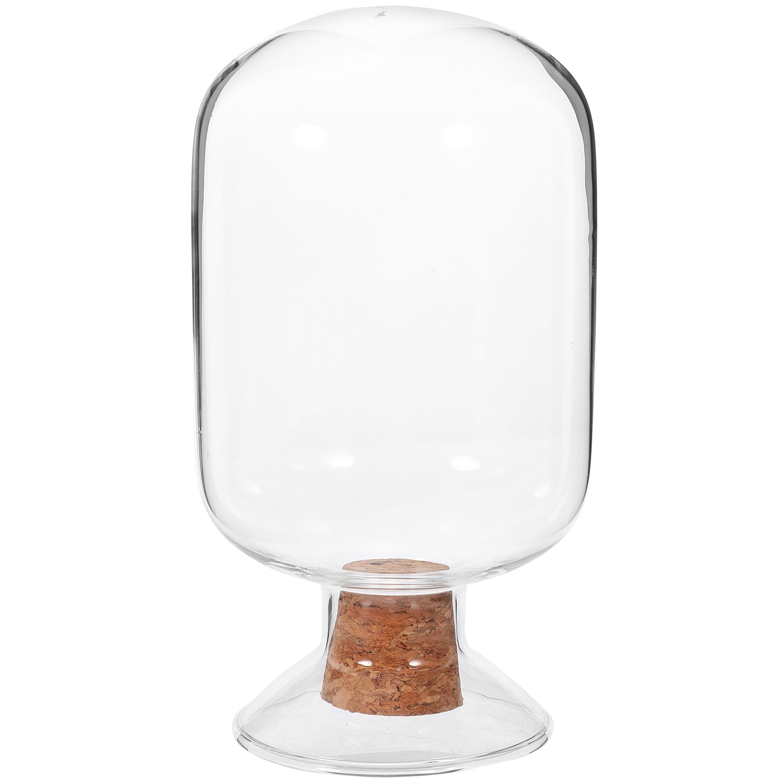 Matchstick Storage Voiceine Match Storage Jar Glass Match Cloche Jar Fireplace Match ...