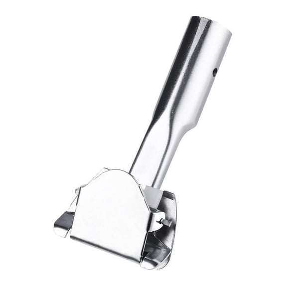 Voiceine Metal Mop Rod Clip Replacement Chuck Mop Replace Adapter Metal Mop Rod Accessory Mop Pole Chuck Floor Mop Chuck Adapter