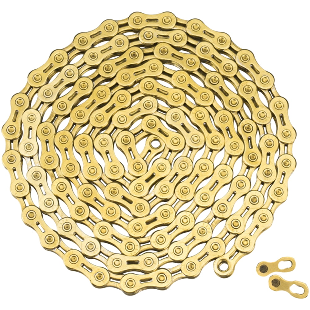 Voiceine Mountain Bike Chain Professional Bike Chain Carbon Steel Cycling Chain Replacement Bike