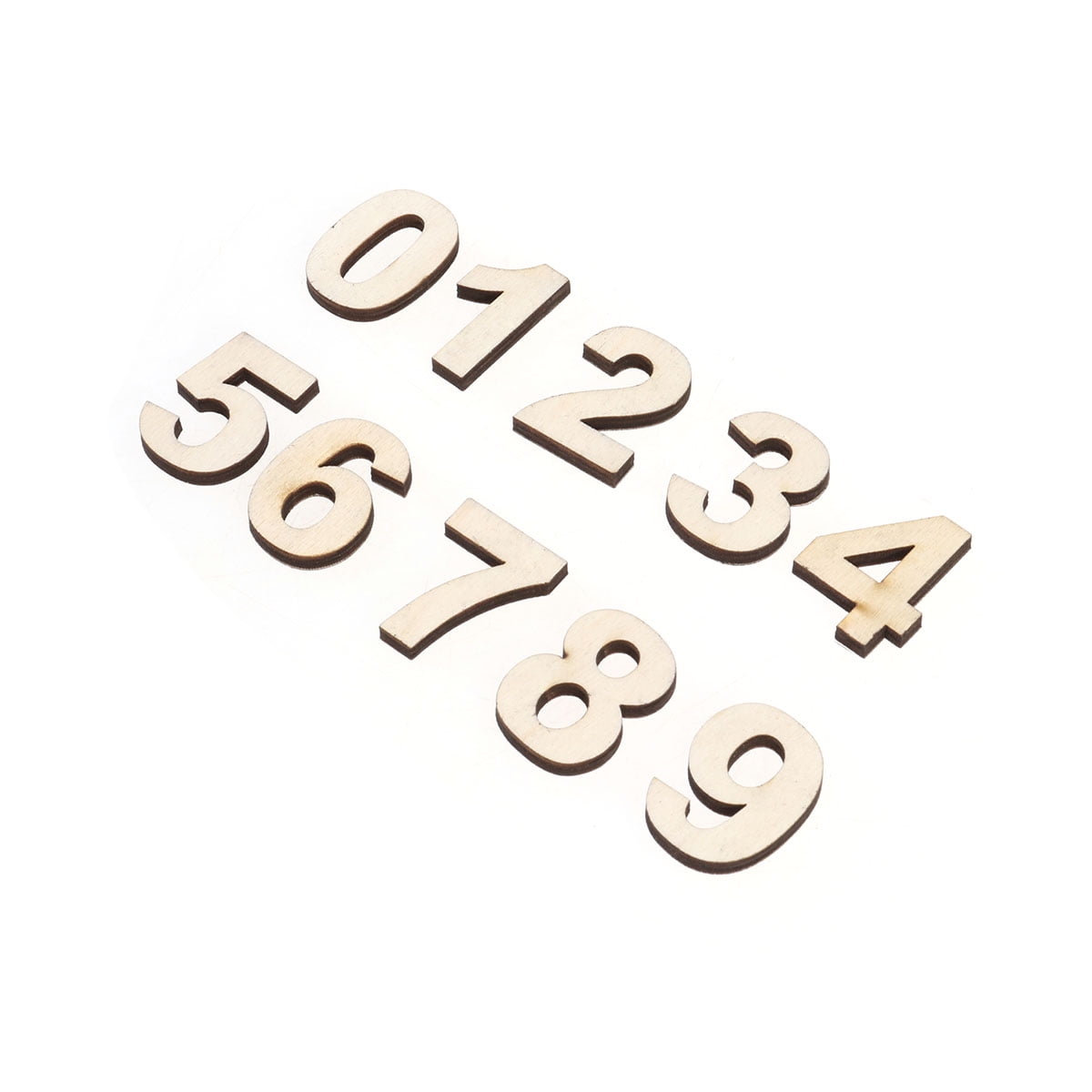 Number Props LOLIPPYY Number Labels Wooden Number Prop Boxwood 10Pcs - Walmart.com