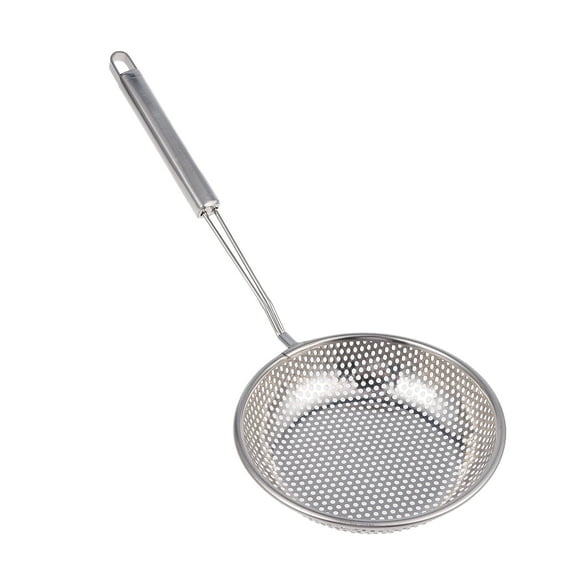 Voiceine Stainless Steel Colander Scoop, Hot Pot Skimmer Spoon Skimmer Slotted Spoon for Home Restaurant ( 16 )