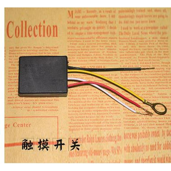 Voiceine Touch Dimmer Switch Touch Sensor Stepless Dimming Switches Touch Lamp Control Module For Home Led Strip Lights Table Lamp