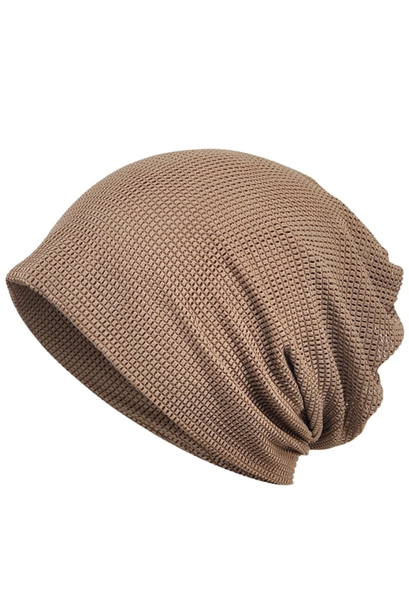 Turban Hat Long Hair Wrap Bonnet Chemo Beanie Breathable Sweat Wrap Headscarf Hat