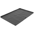Voiceine Under Sink Mat Kitchen Silicone Under Sink Liner Drip Tray