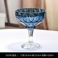 thumbnail image 1 of Voiceine Vintage Glassware 220ml Ice Cream Glass Dessert Bowl Clear Ice Cream Cup Footed Sundae Bowl For Fruit Breakfast Salad Snack, 1 of 10