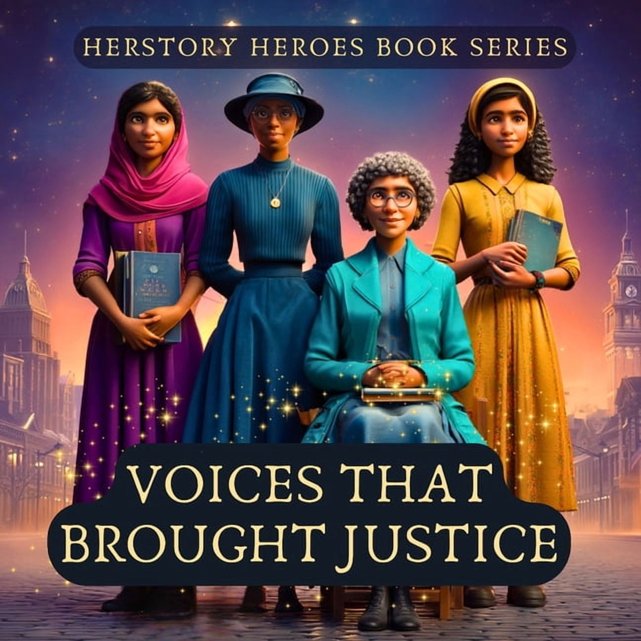 Herstory Heroes Biography Books for Kids Voices That Brought Justice: Women Who Spoke Up and Spoke Out (Famous Women Book for Kids), Book 5, (Paperback)