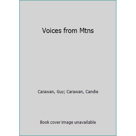 Pre-Owned Voices from Mtns (Paperback) 025201006X 9780252010064