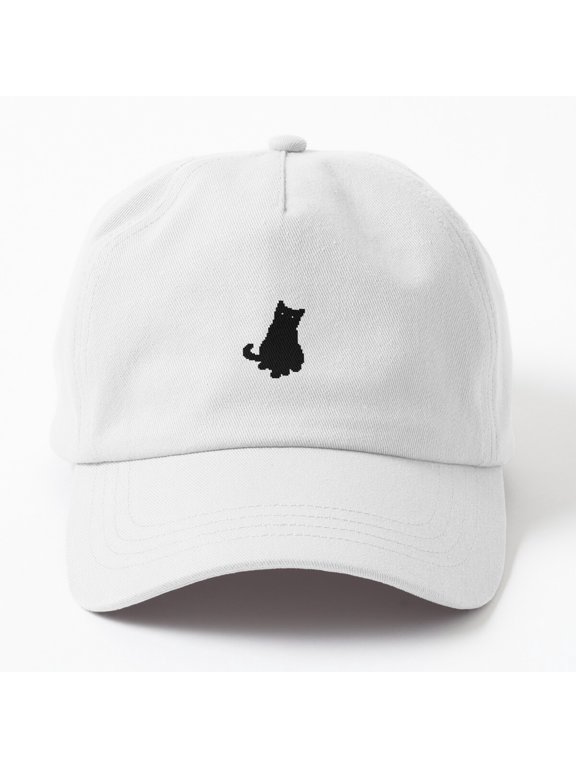 Void Cat Sit Baseball Cap, Cat Graphic Design, Casual Hat Style