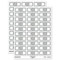 thumbnail image 1 of Void Double Line Border Sticker Set - White - Gloss Finish - 1.75" Medium, 1 of 7