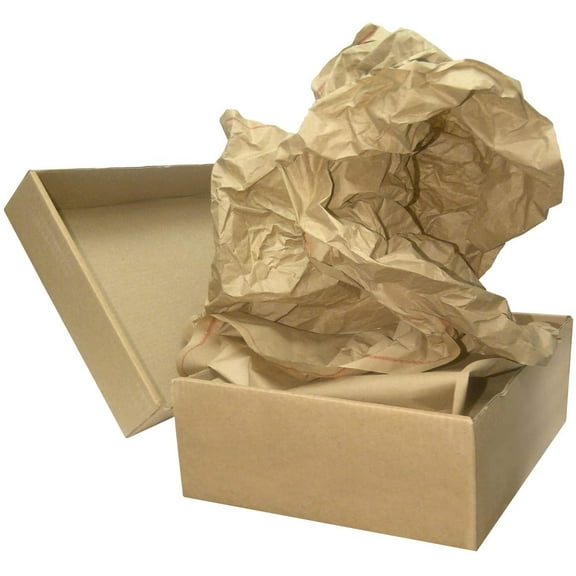 Void Fill Kraft Paper, Ideal for Packing, Case of 500 Ft, 15 x 11, 30# Brown Paper, Fan-Folded, Compact, Eco-Friendly 15" x 6,000"