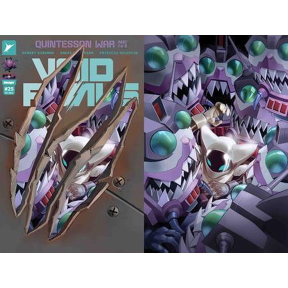 Void Rivals #25 Cvr K Eric Canete Foil Die Cut Var Image Comics Comic Book