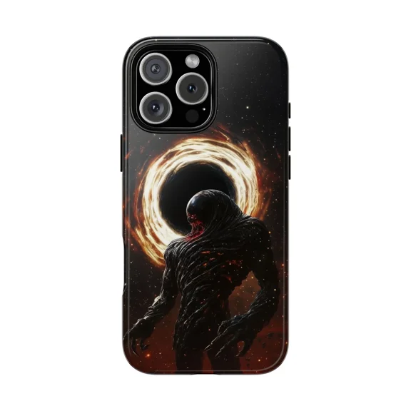 Void Titan Abyss Cosmic Fantasy Case for iPhone 17 through 11 Pro Max