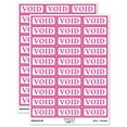 thumbnail image 1 of Void for Bookkeeping Sticker Set - Hot Pink - Gloss Finish - 1.75" Medium, 1 of 7