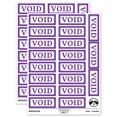 thumbnail image 1 of Void for Bookkeeping Sticker Set - Purple - Gloss Finish - 2.00" Large, 1 of 7