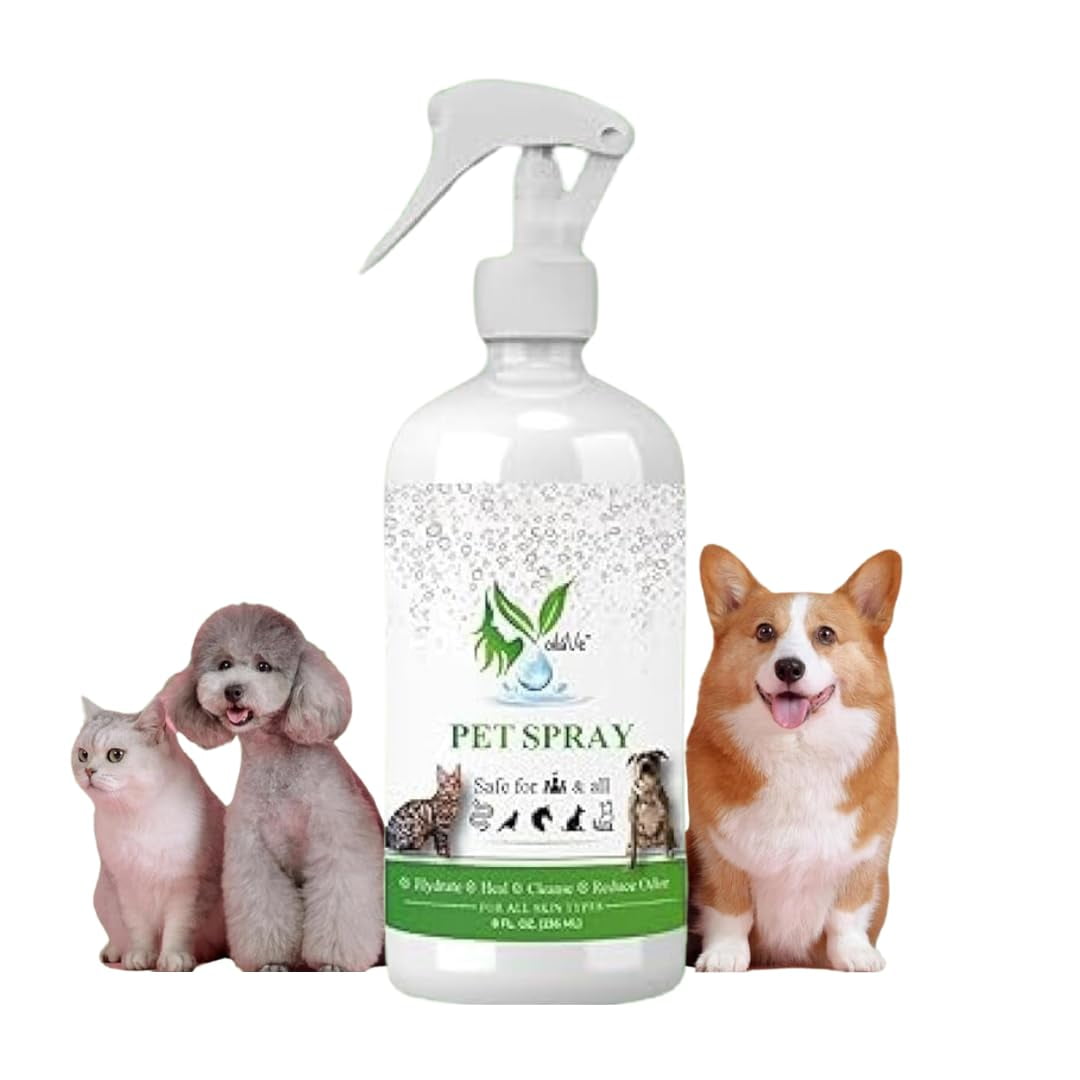 VoilaVe Pure Hypochlorous Acid OIF8 Spray for Dogs, Cats Pet Spray