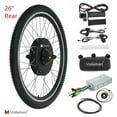 thumbnail image 1 of Voilamart 26" LCD Display eBike Conversion Kit Full Electric Bicycle Rear Hub Motor Wheel Kits 48V 1000W, 1 of 16