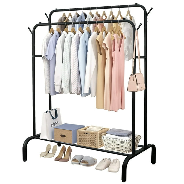 Voilamart Garment Rack Clothes Hanging Rack with Tree Branch Hook Heavy