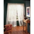 thumbnail image 1 of Voile Rhapsody Rod Pocket Curtain Panel Window Dressing 104 x 63 in White, 1 of 4