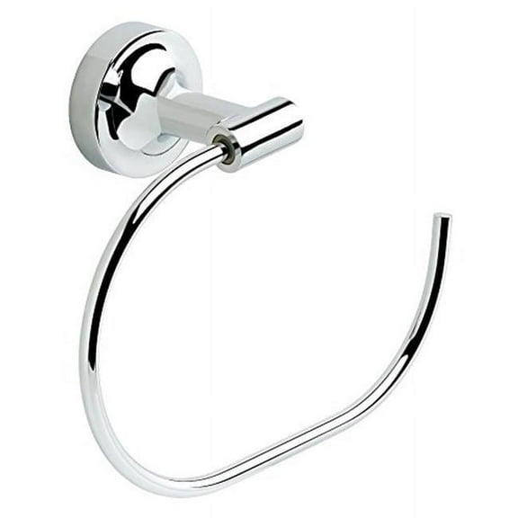 Voisin Round Open Towel Ring Bath Hardware Accessory in Polished Chrome