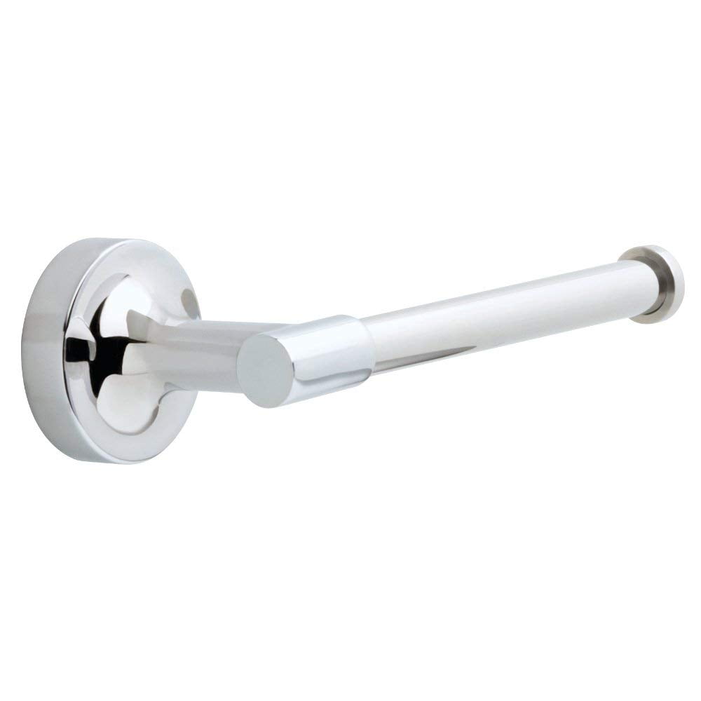 Voisin Polished Chrome Single Post Toilet Paper Holder