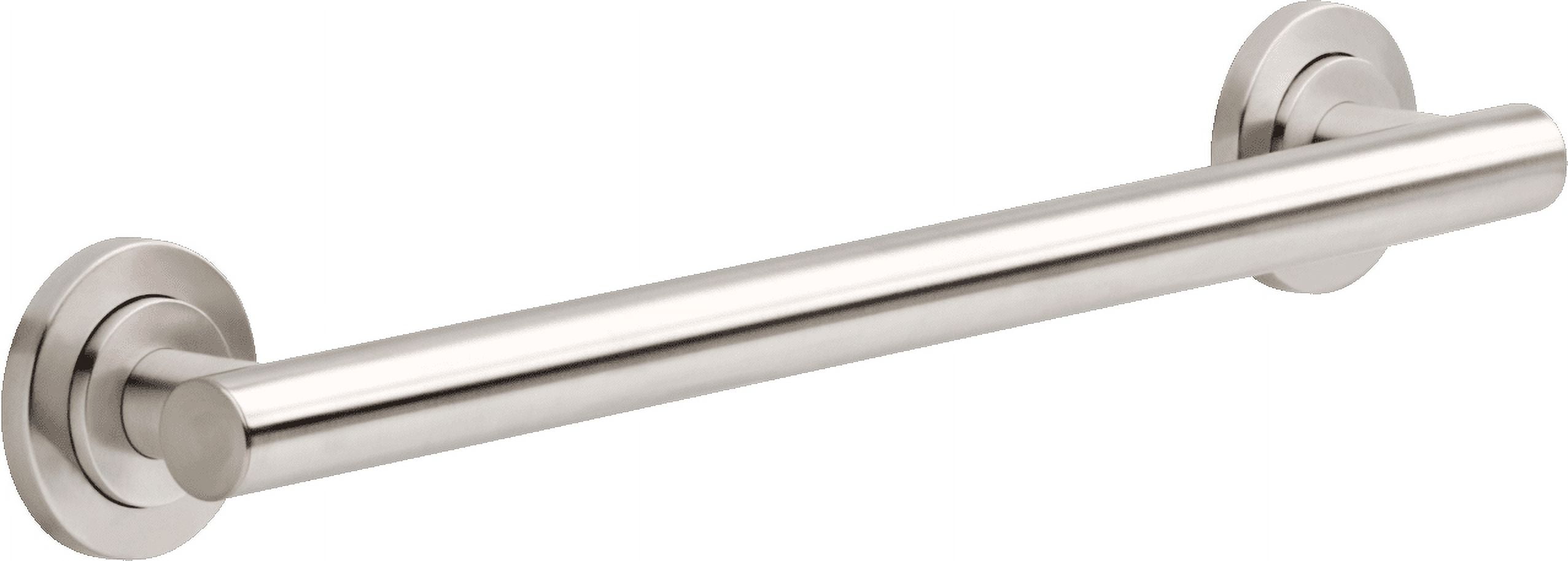 Voisin VOI5918-SS 18 Inch x 1-1/4 Inch Decorative ADA Bathroom Shower Grip/Grab Bar