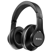 Voistek Active Noise Cancelling Headphones, Wireless Over Ear Bluetooth Headphones, Hi-Res Audio Sound, 62H Long Playtime, Deep Bass, Wireless & Wired 2-in-1 Ideal for Travel Home Offic
