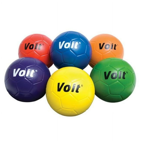 Voit 1369585 Tuff Coated Foam Soccer Ball 5, Blue